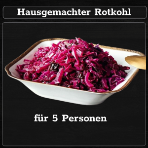 Beilage Rotkohl